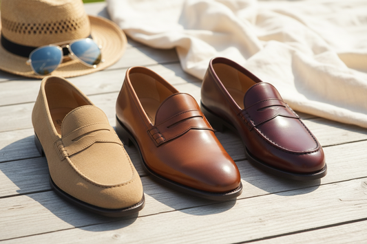 Suede vs Leather vs Penny Loafers in Summer: Which Works Best in Hot Weather?